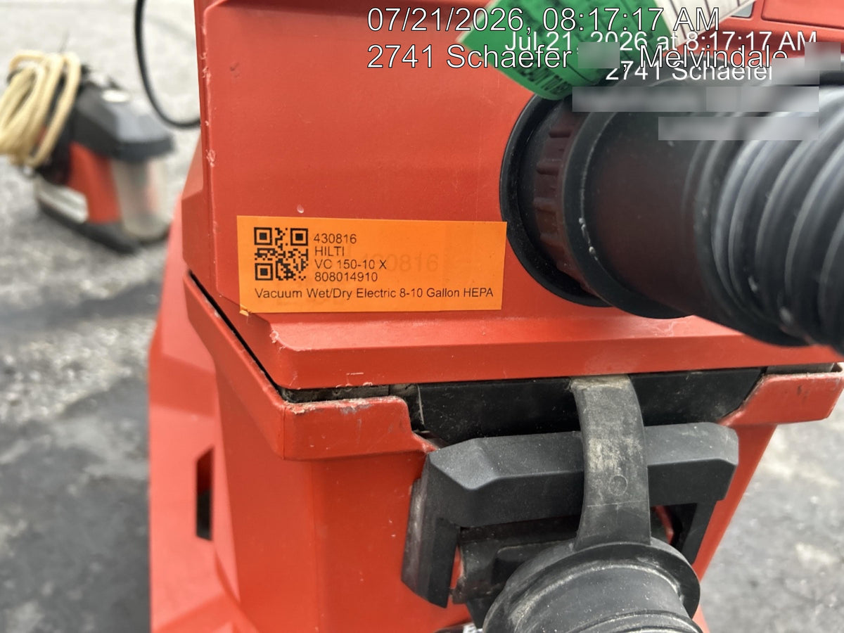 2024 HILTI VC 150-10 X