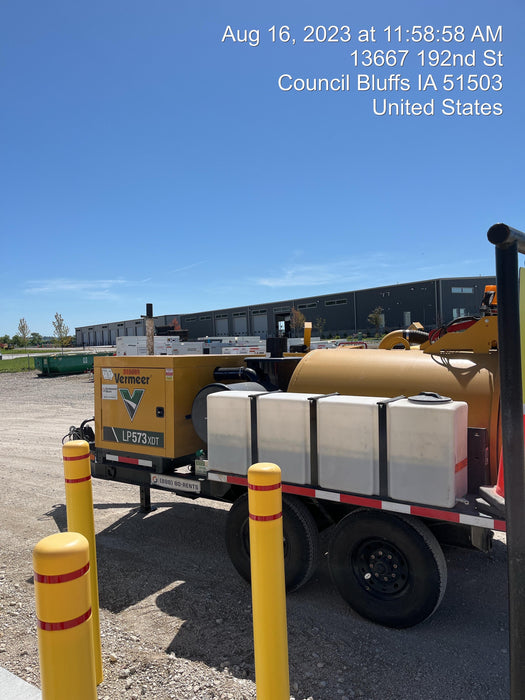 2023 Vac-Tron LP573XDT T4 Koehler Diesel Engine, 500 Gallon Debris Tank, x2 100 Gallon Water Tanks