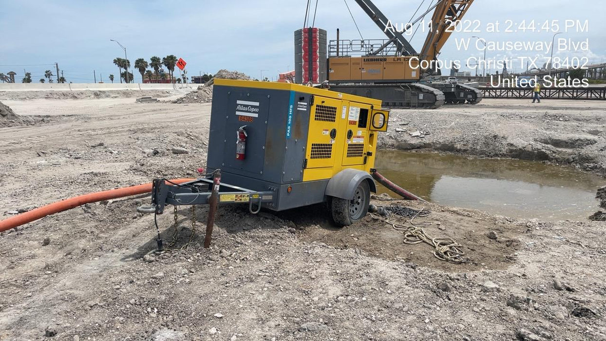 2020 ATLAS COPCO PAS 100 HF CS Enclosed