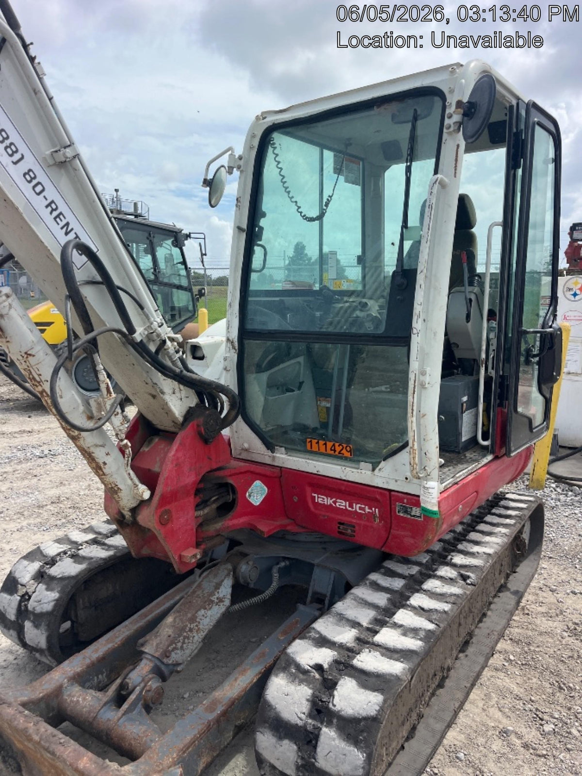 2020 Takeuchi TB250-2C Cab/Heat/Air, Rubber Tracks, Manual TAG QC