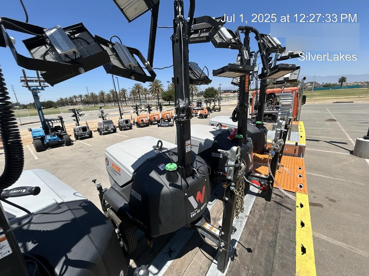 2024 Wacker Neuson LTT4 Diesel, Kohler KDW702, Deep Sea Controller, Auto Start, LED 320W, Bypass Outlet, T3