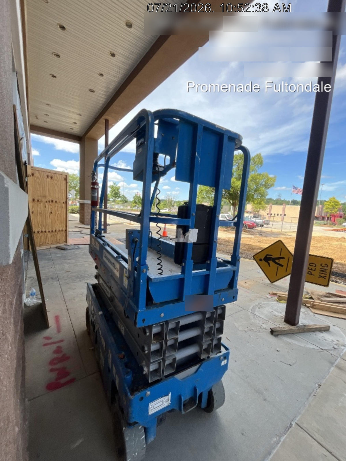 2020 Genie GS-1930 Fixed rails with chain entry gate - Pre A92.20
