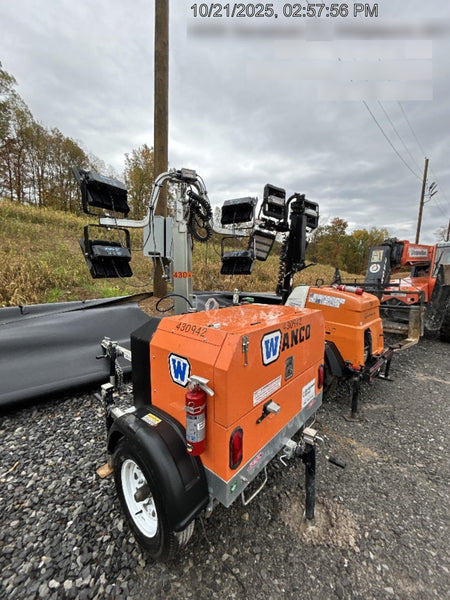 2024 Wanco WLTT-4MM4K Diesel, Deep Sea Controller, Shore Power Plug, Auto Start, (4) 350W LED Floodlights, 4kW Generator, 60 Gal Fuel Tank, 2" Ball, T3