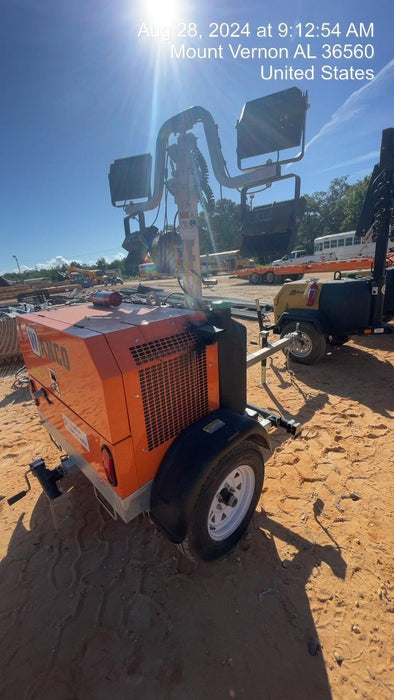 2023 Wanco WLTT-4MM4K Diesel, Deep Sea Controller, Shore Power Plug, Auto Start, (4) 350W LED Floodlights, 4kW Generator, 60 Gal Fuel Tank, 2" Ball, T3