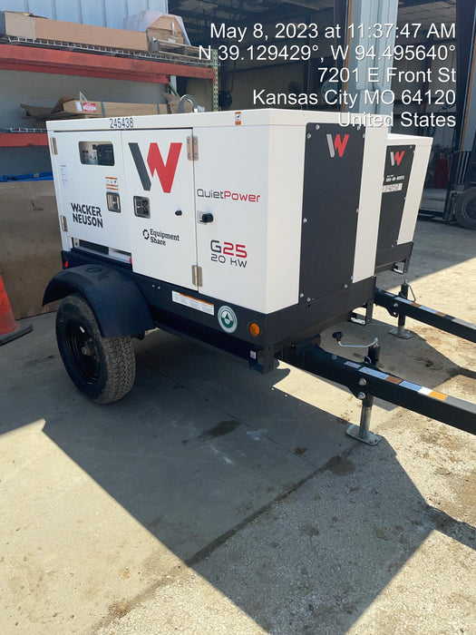 2022 WACKER NEUSON G25