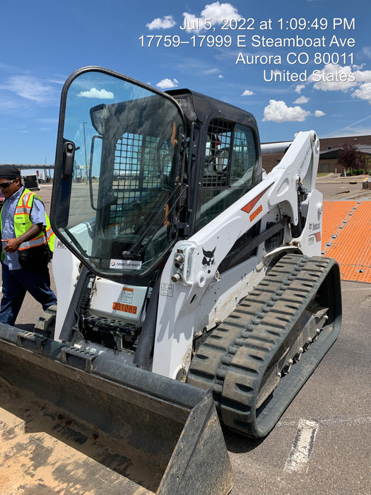 2022 Bobcat T770 92hp Doosan Diesel, Cab/Heat/Air, Rubber Tracks, Manual QC