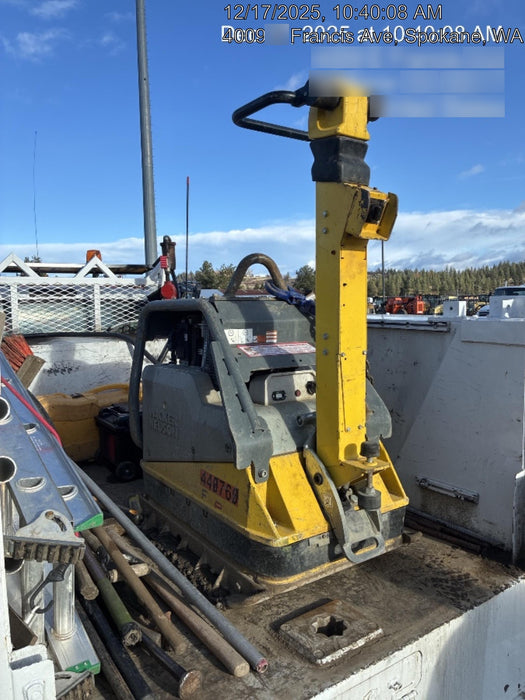 2024 Wacker Neuson DPU6555Heh Hatz Diesel, Reversible Plate Compactor, electric start