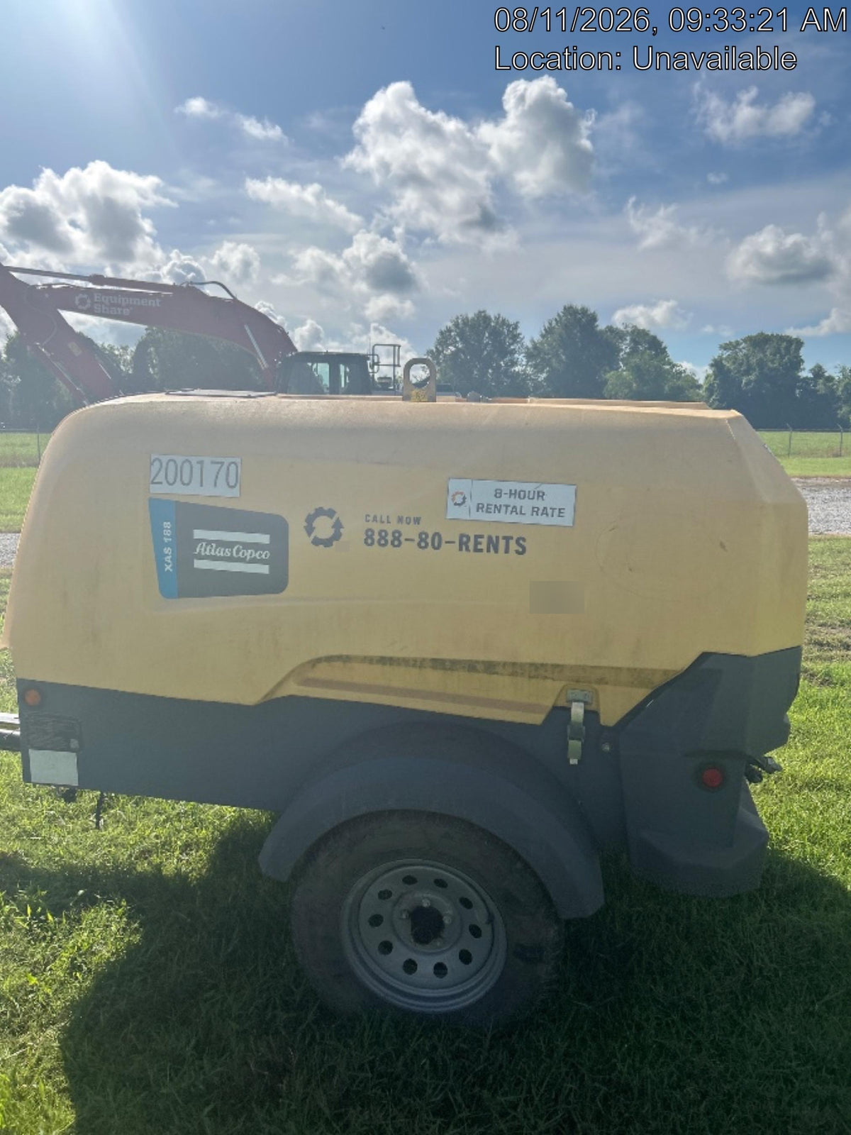 2022 ATLAS COPCO XAS188 CWK