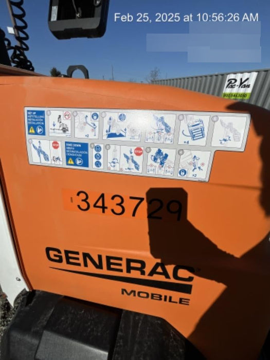 2023 Generac MLT2 Diesel, Flex Switch 120V Input, Powerzone Controller, (4) 320W LED Lights, 4kW Generator, 39.9 Gal Fuel Tank, 2" Ball, T3