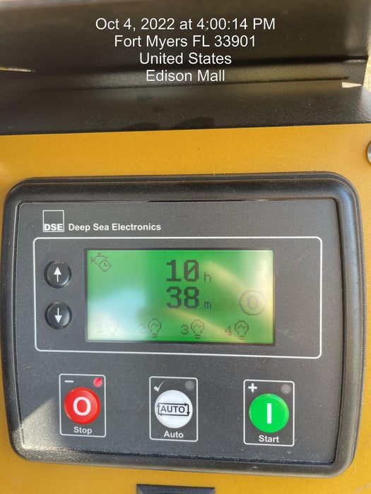 2022 Allmand NLV3GR (4) LED Light Fixture 350W, 23' Vertical Mast, 3kW Prime, Towable, ES Decals, T3