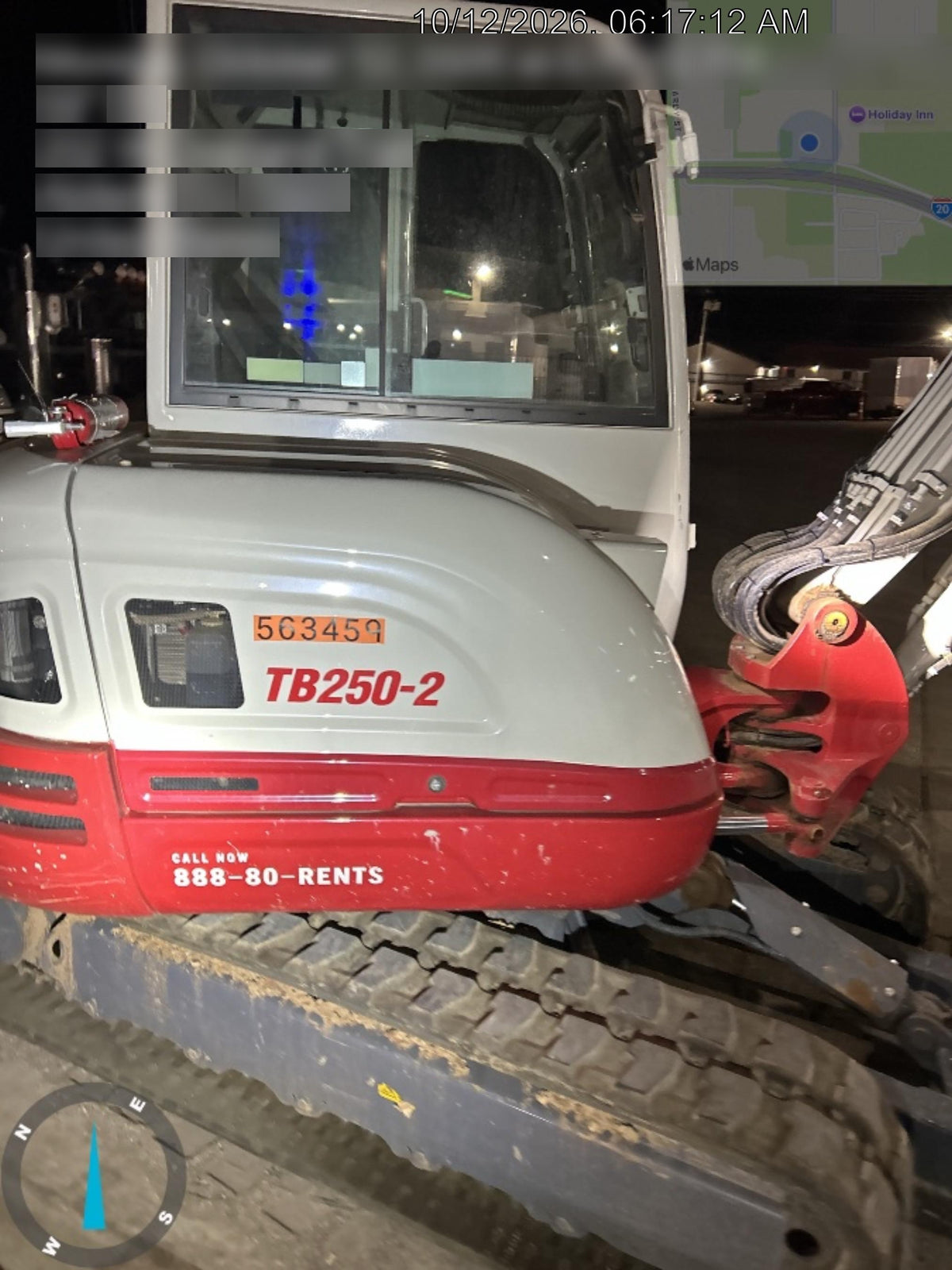 2025 TAKEUCHI TB250-2CR