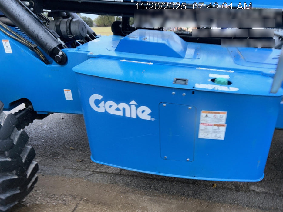 2018 Genie GTH-1056 GTH-1056 w/Open ROPS, Solid Tires, Work Lights, 60" carriage/forks, cab mesh, beacon