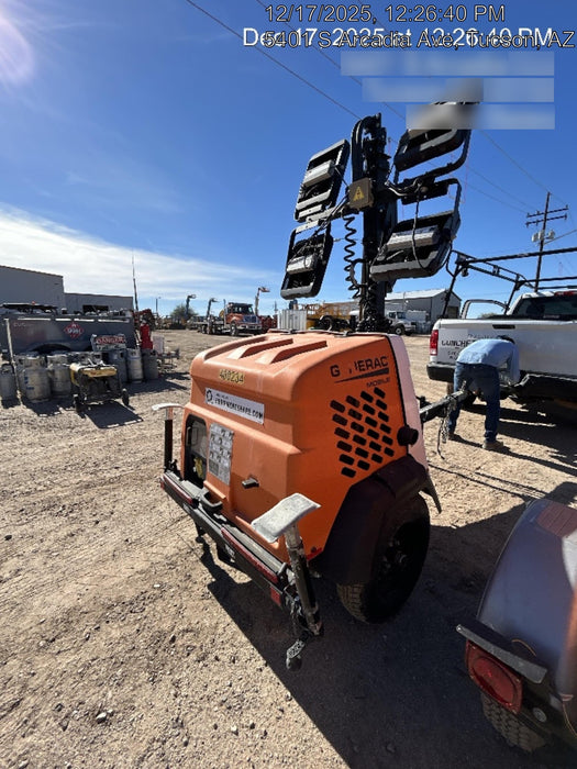2024 Generac MLT2 Diesel, Flex Switch 120V Input, Powerzone Controller, 
(4) 320W LED Lights, 4kW Generator, 39.9 Gal Fuel Tank, 2" Ball, T3