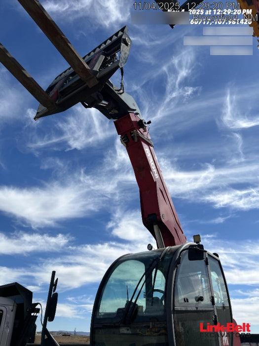 2019 Magni HTH 20.10 Two LED lights on cab - front, Four LED lights on cab - rear, Two LED lights on the boom, Camera on boom & back, Foam Filled Tires | Attachments: Forkcarriage 20 T with 96" forks & positioner w/Forkcarriage 20 T with 96" forks & positioner