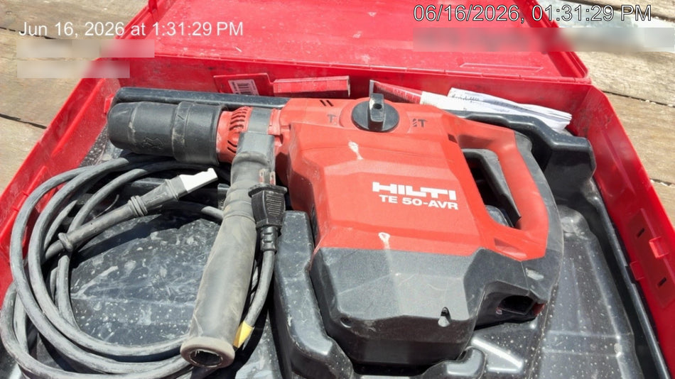 2021 HILTI TE 50-AVR