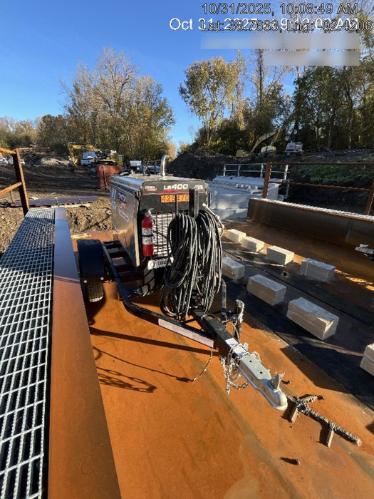 2024 Lincoln Electric LE400 Kubota V1505, Trlr, Cable Rack, Light Kit, ES Decals, T3