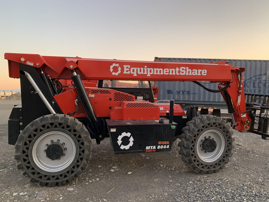 2020 Manitou MTA8044 Cab/Heat/Air, Solid Tires, Work Lights, Beacon, Aux Hydraulics, Back up Alarm, Lifting Eye, Mirrors, ES Keypad