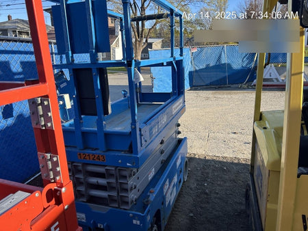 2020 Genie GS-1930 Solid Non Marking Tires, Beacon, Folding rails with half height swing gate, Telematics