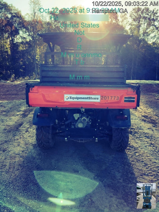 Kubota RTV-X1140W-H Plastic Canopy, Windshield Acrylic Clear, LED Strobe Light, Wire Harness Kit, Back up Alarm