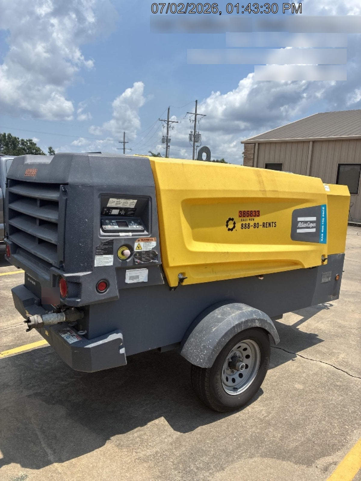 2024 ATLAS COPCO XAS 400-150 PACE