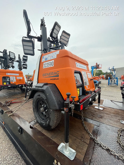 2023 Generac MLT2 Diesel, Flex Switch 120V Input, Powerzone Controller, (4) 320W LED Lights, 4kW Generator, 39.9 Gal Fuel Tank, 2" Ball, T3