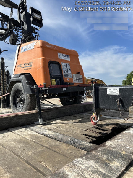 2023 Generac MLT2 Diesel, Flex Switch 120V Input, Powerzone Controller, 
(4) 320W LED Lights, 4kW Generator, 39.9 Gal Fuel Tank, 2" Ball, T3