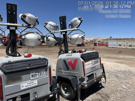 2018 Wacker Neuson LTV6L-MH Wacker Neuson LTV6L Towable Light Tower