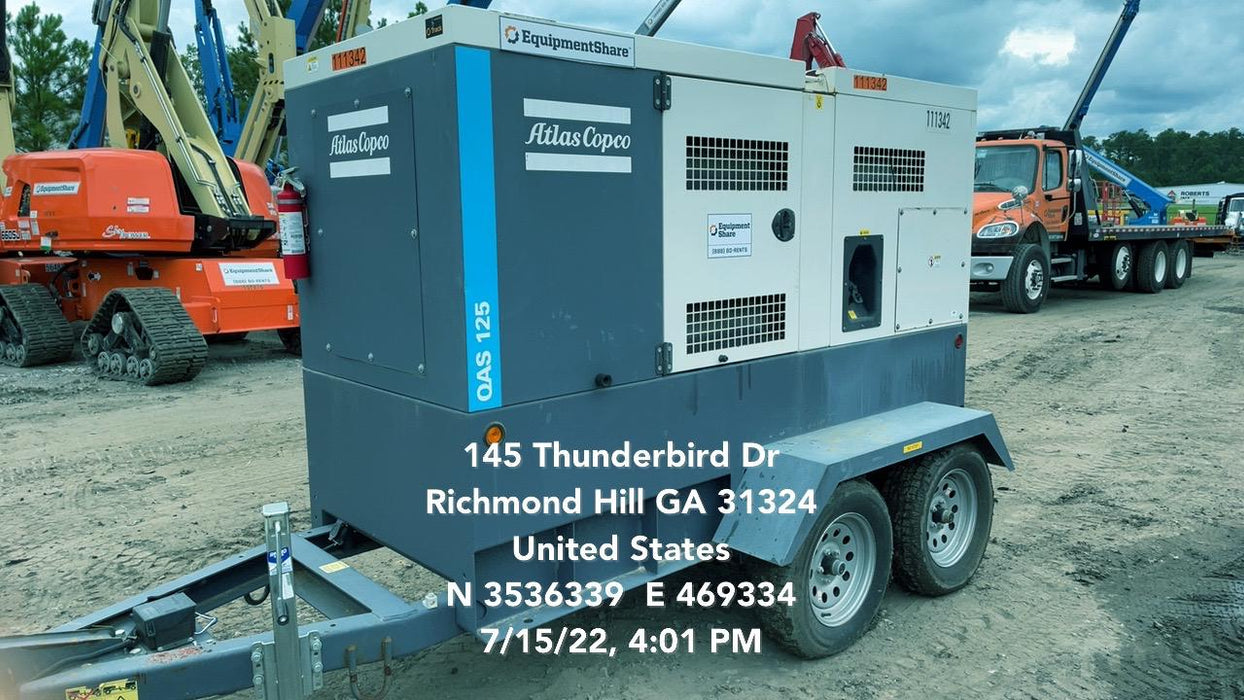 2020 ATLAS COPCO QAS 125