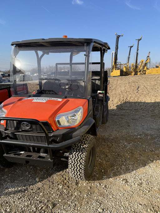 2022 Kubota RTV-X1140W-H Plastic Canopy, Windshield Acrylic Clear, LED Strobe Light, Wire Harness Kit, Back up Alarm