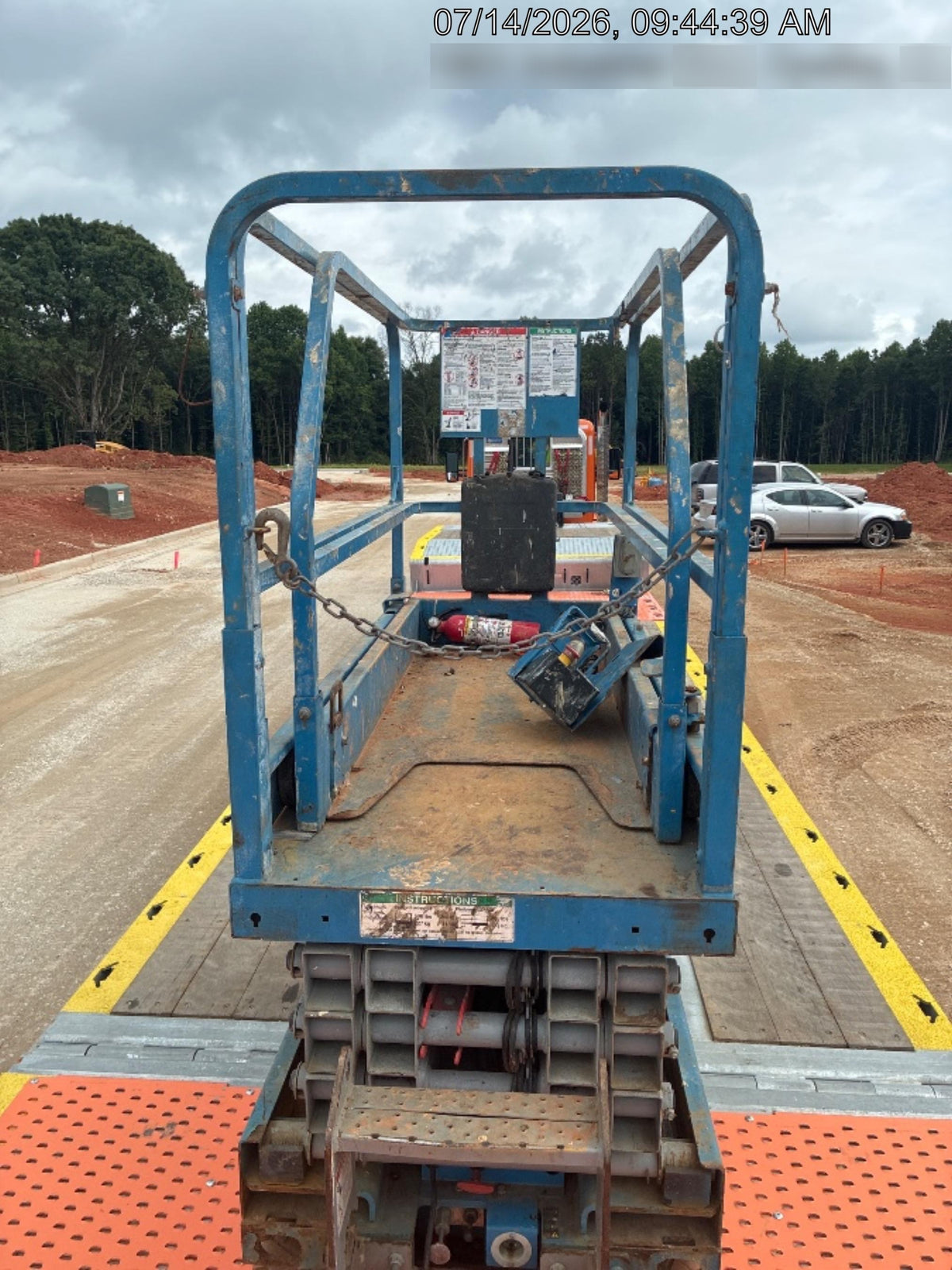 2019 Genie GS-1930 Fixed rails with chain Entry