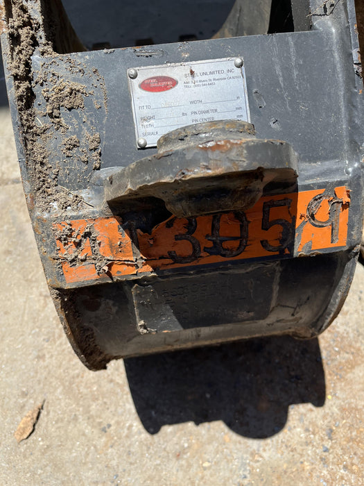 2024 STEEL UNLIMITED 12" Bucket, Mini Excavator. Steel Unlimited