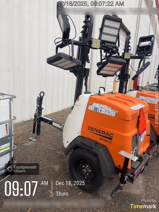 2024 Generac MLT6SKDS-STD4 ELEC WINCH Diesel, Electric Winch Mast, Powerzone Controller, (4) 320W LED Lights, 4kW Generator, 39.9 Gal Fuel Tank, 2" Ball, T3