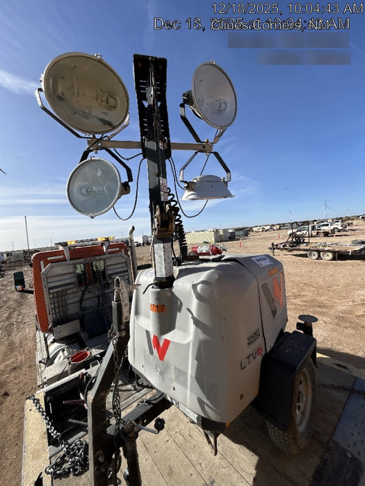 2019 Wacker Neuson LTV6L-MH Wacker Neuson LTV6L Mobile Light Tower w/Fuel Level Sensor Installed