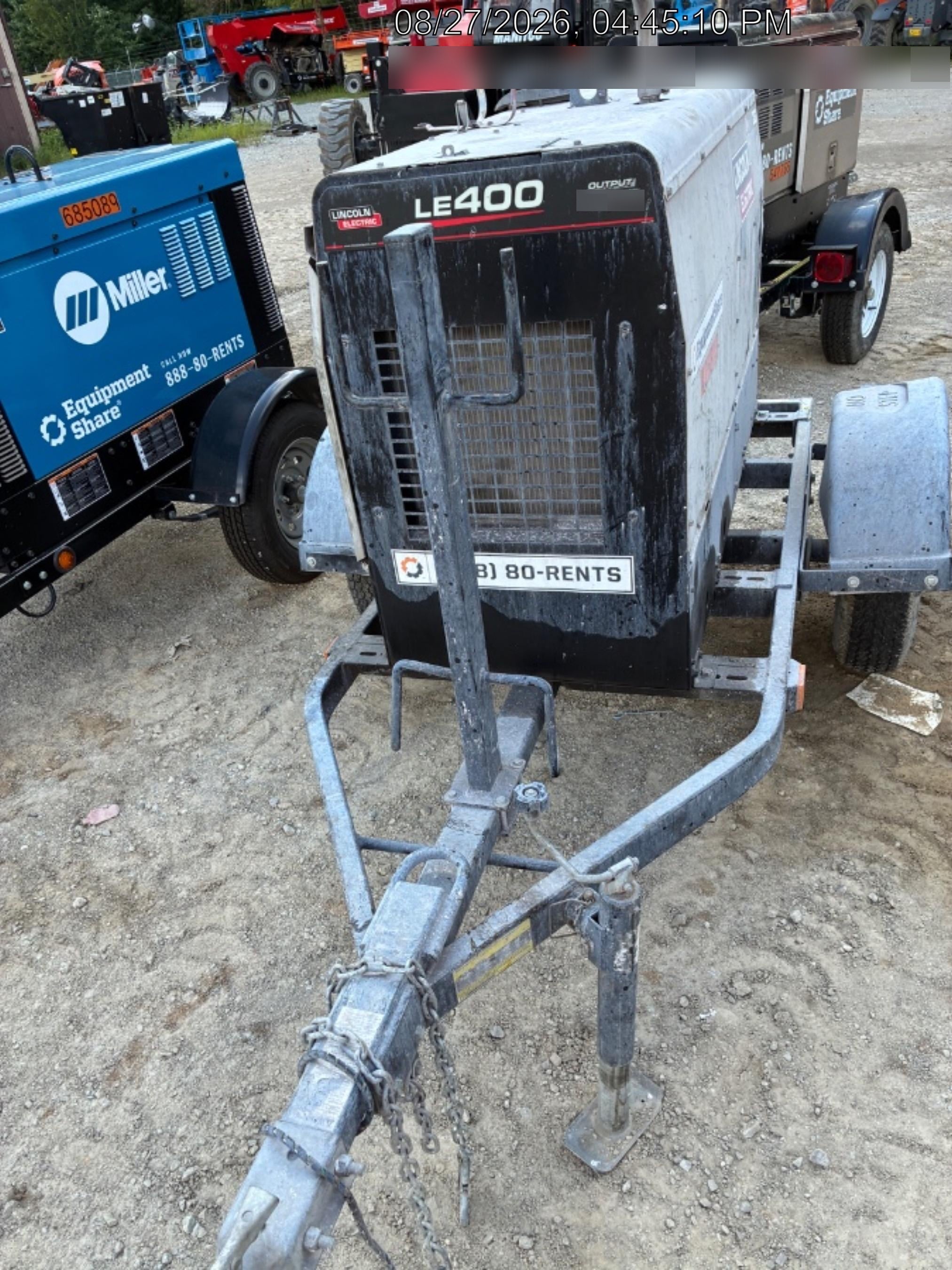 2024 Lincoln Electric LE400 Kubota V1505, Trlr, Cable Rack, Light Kit, ES Decals, T3