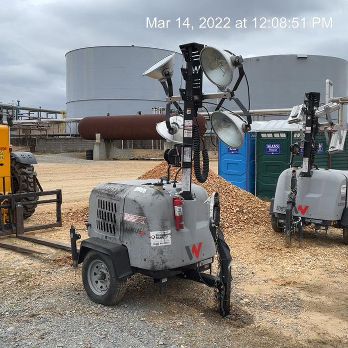 2019 Wacker Neuson LTV6L-MH Wacker Neuson LTV6L Mobile Light Tower w/Fuel Level Sensor Installed