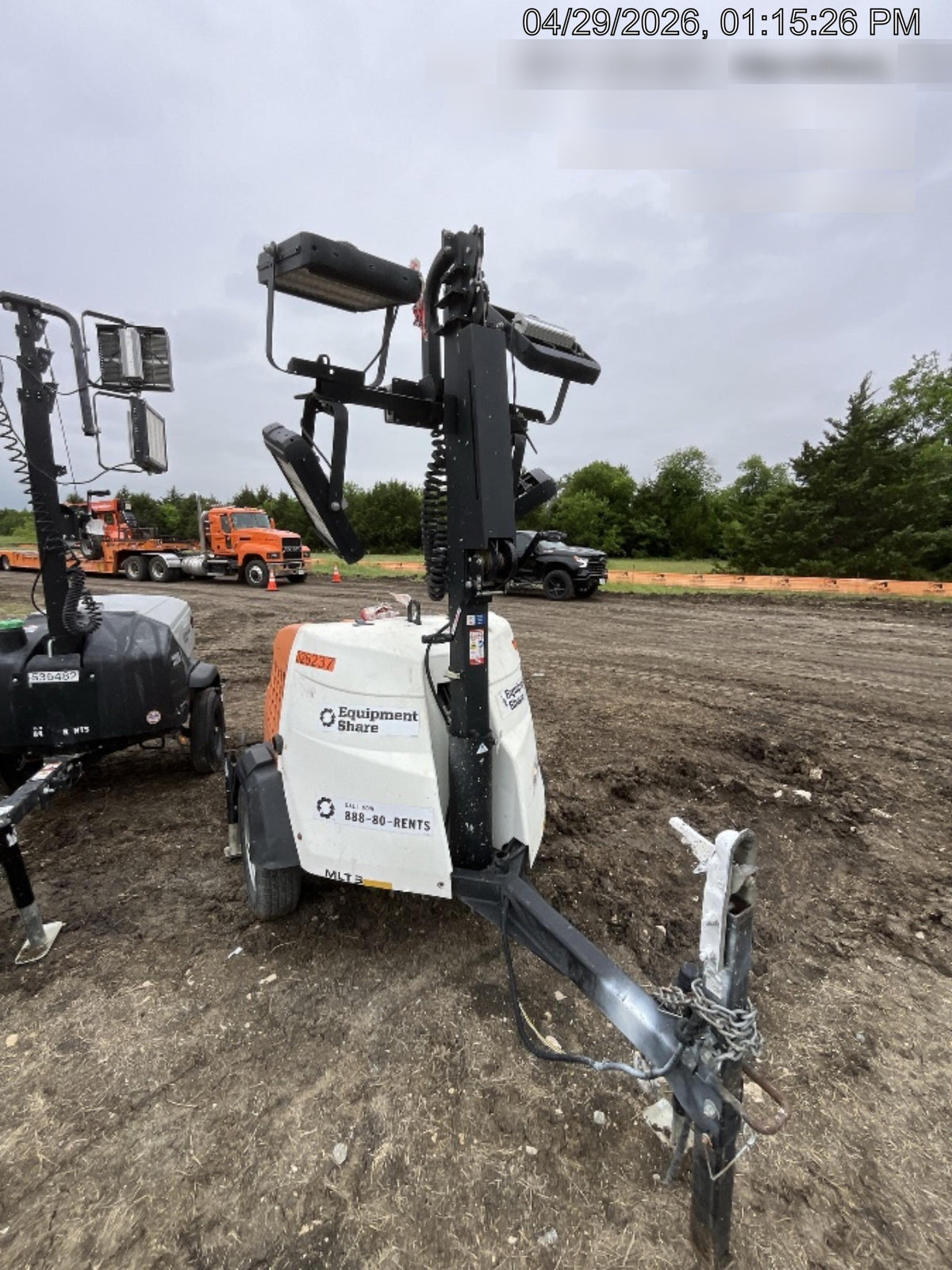 2023 Generac MLT2 Diesel, Flex Switch 120V Input, Powerzone Controller, (4) 320W LED Lights, 4kW Generator, 39.9 Gal Fuel Tank, 2" Ball, T3