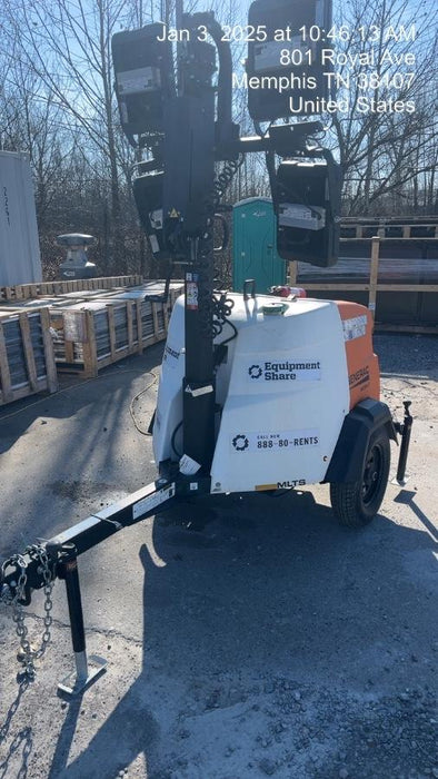 2024 Generac MLT2 Diesel, Flex Switch 120V Input, Powerzone Controller, 
(4) 320W LED Lights, 4kW Generator, 39.9 Gal Fuel Tank, 2" Ball, T3