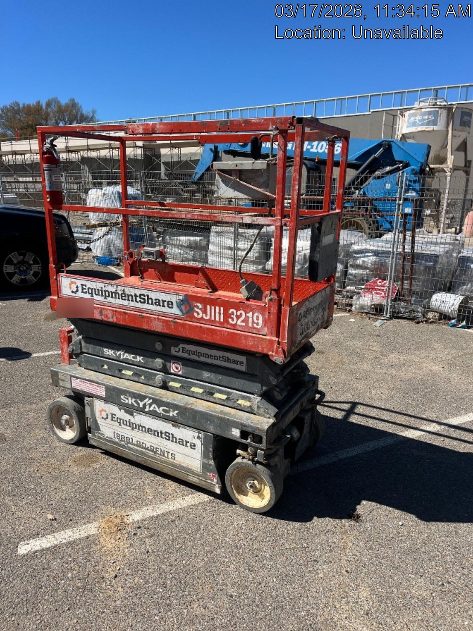2019 Skyjack SJIII-3219 Standard w/Trojan Batteries