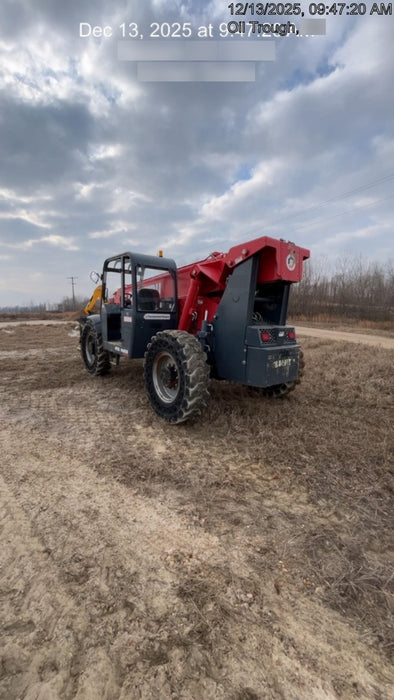 2018 Manitou MTA10055 MTA10055 - 74 HP T4, Canopy, Worklights/Strobe, Beacon, 66" Carriage, 60" Forks, Solid Tires, Lift Hook, Aux Hydraulics
