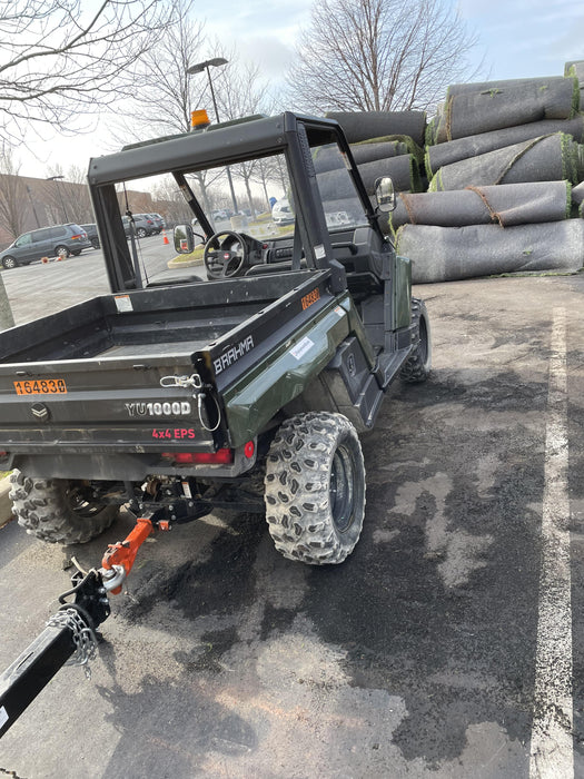 2021 Yanmar YU1000 Canopy, Steel Wheel, Poly WindShield, Beacon, Backup Alarm