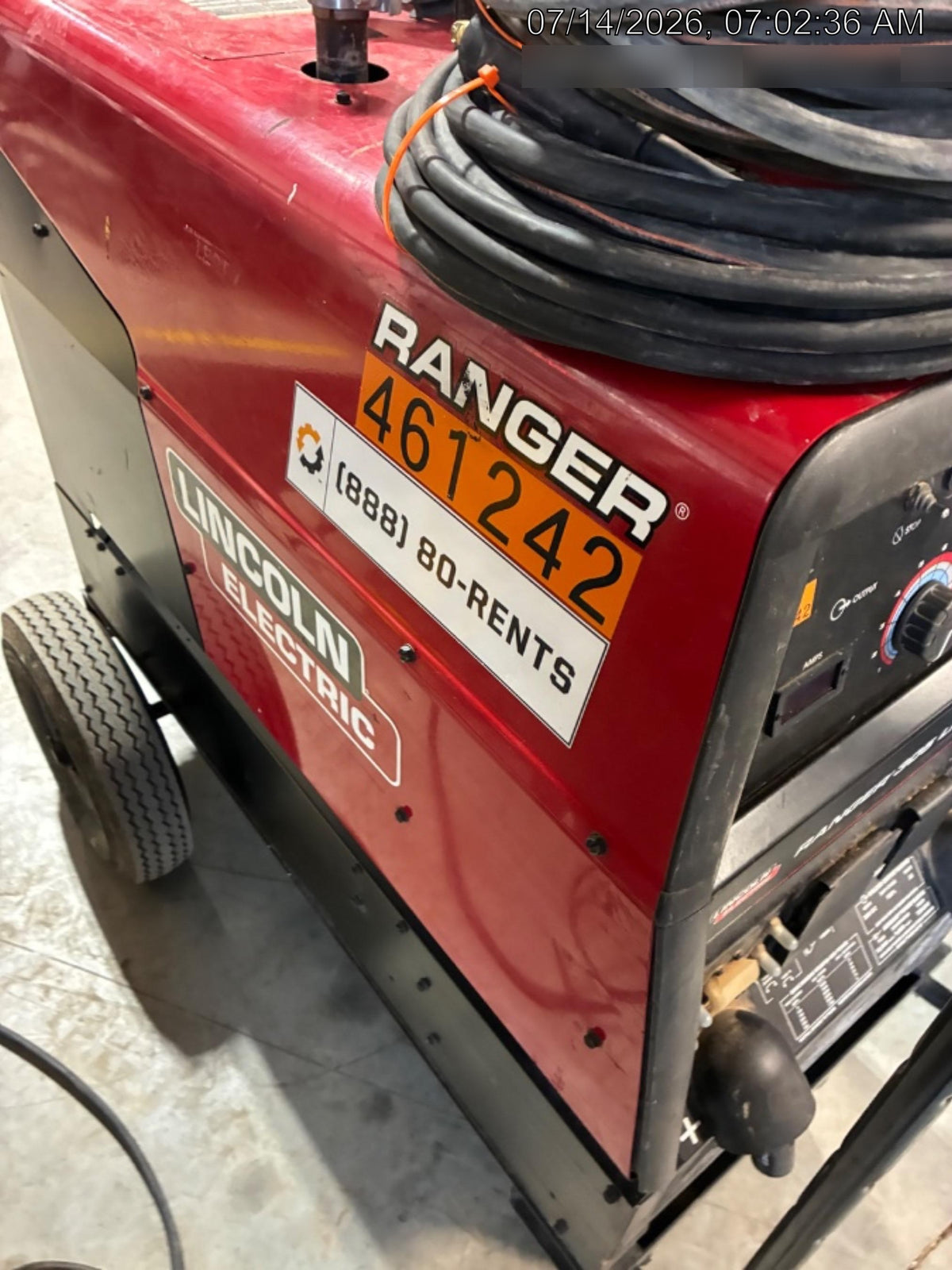 2024 LINCOLN ELECTRIC Ranger 305 LPG