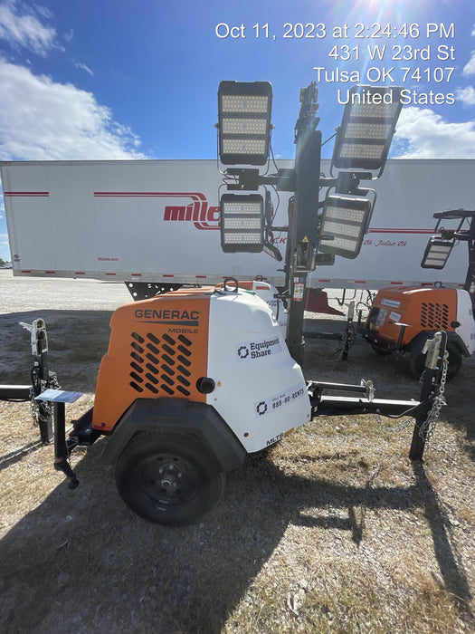 2023 Generac MLT2 Diesel, Flex Switch 120V Input, Powerzone Controller, (4) 320W LED Lights, 4kW Generator, 39.9 Gal Fuel Tank, 2" Ball, T3