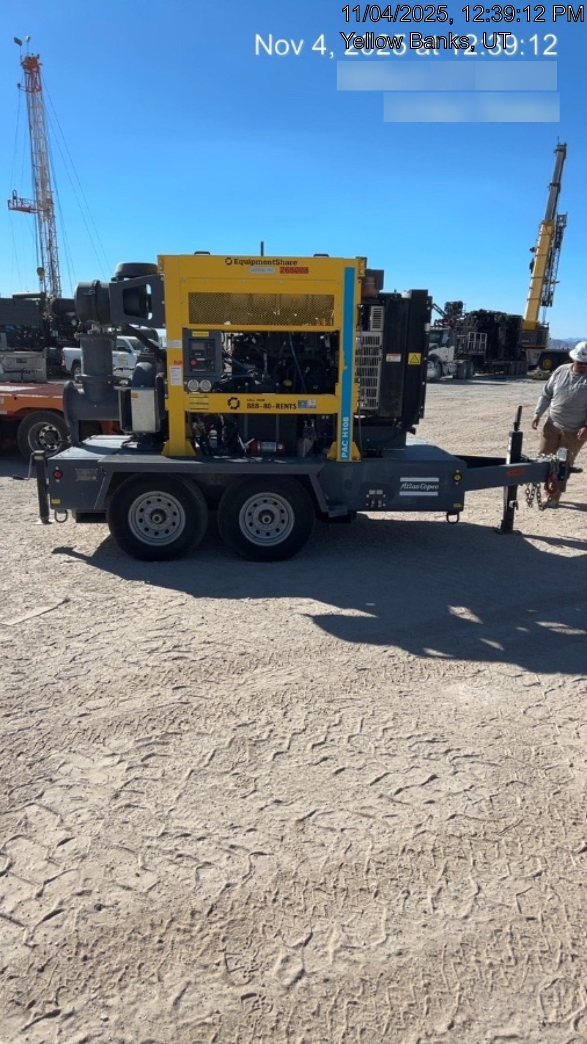 2022 ATLAS COPCO PAC H108 JD