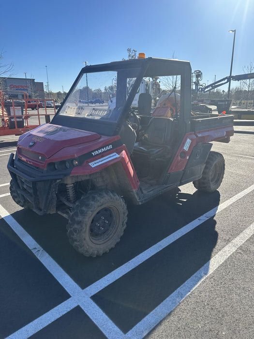 2021 Yanmar YU1000 Canopy, Steel Wheel, Poly WindShield, Beacon, Backup Alarm