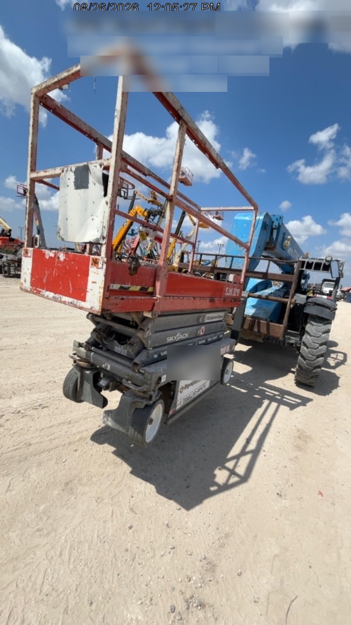 2019 Skyjack SJIII-3219 Standard Options