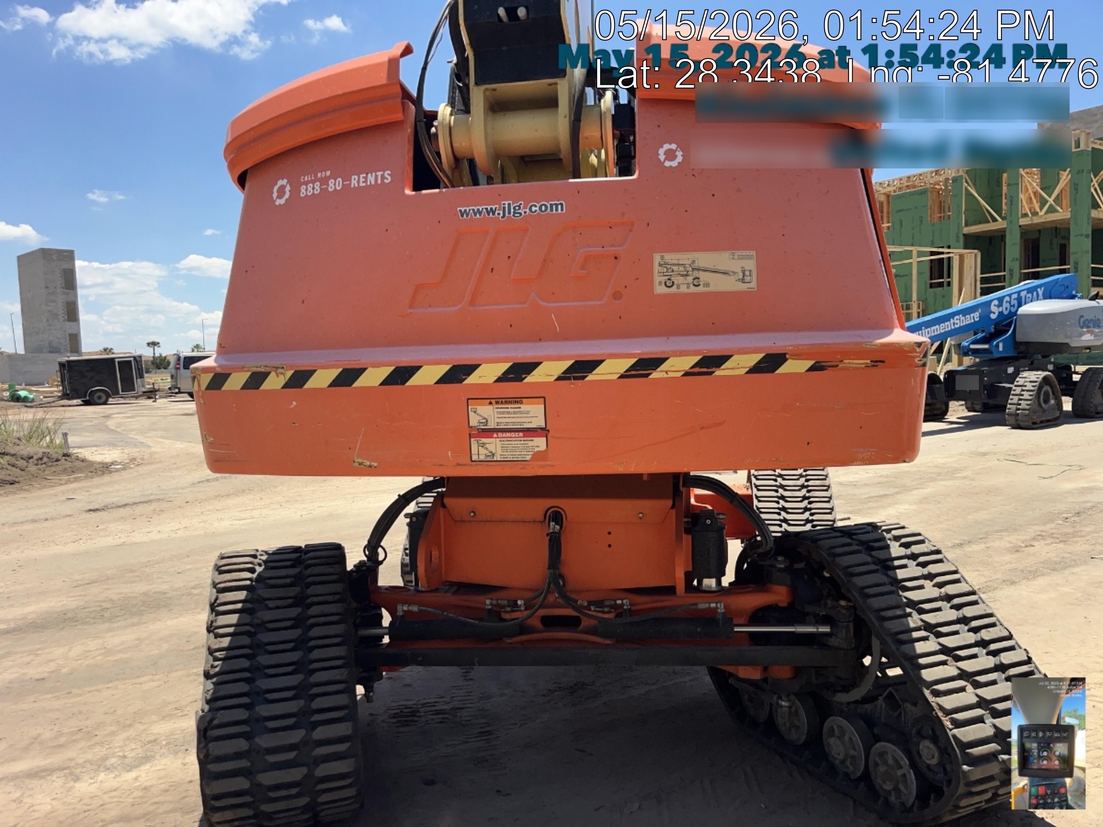 2022 JLG 660SJ Quad Track