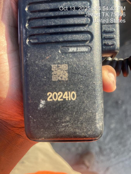 2022 MOTOROLA XPR3300E