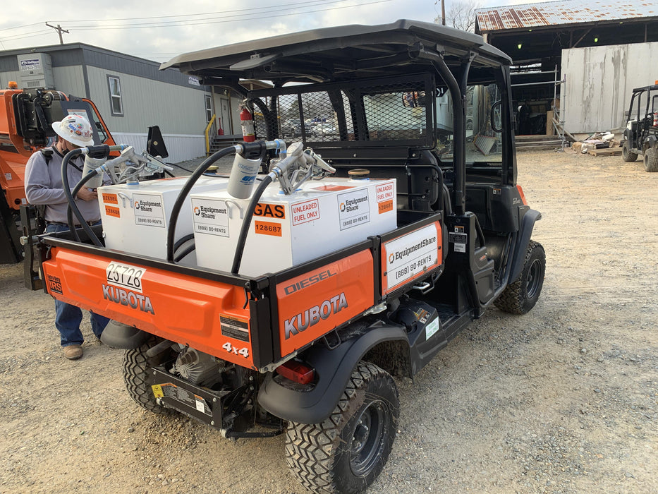 2019 Kubota RTV-X1140 4wd Utility Cart, LED Strobe, Windshield Tempered Glass, Pastic Canopy, Wire Harness Kit, Backup Alarm