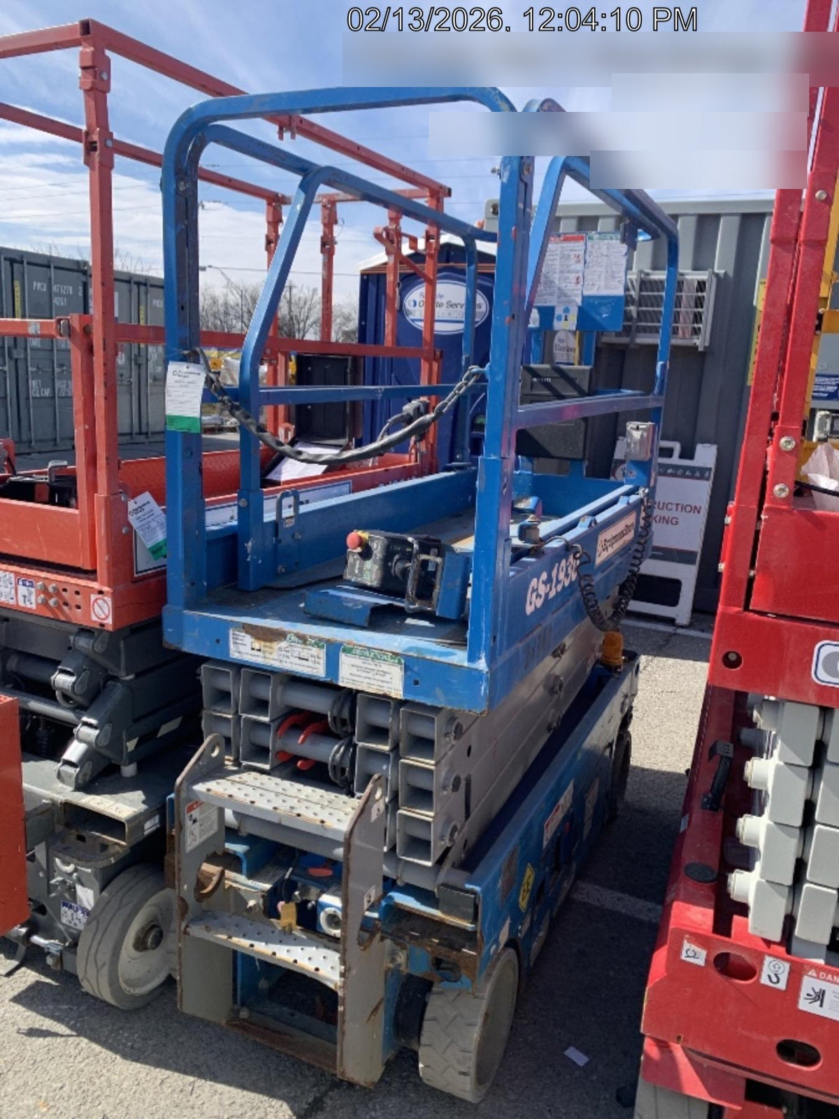 2019 Genie GS-1930 Genie GS-1930 Standard Options, EE Rated