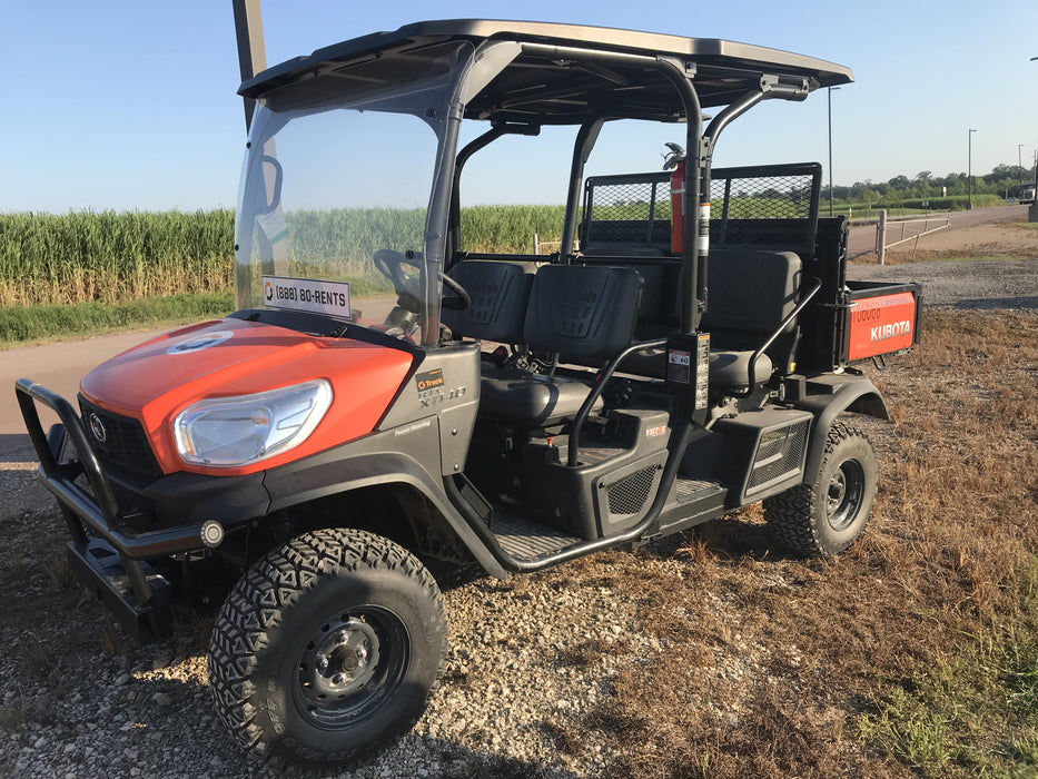 2020 Kubota RTV-X1140W-H Canopy, 4-Seater, Diesel, Windshield Acrylic Clear, Strobe Light, Backup Alarm